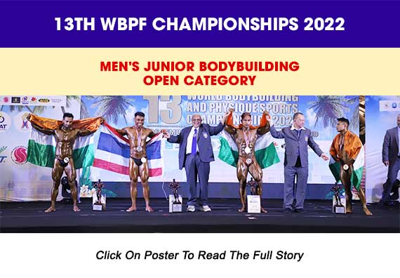 13th WBPF Championships 2022 Result